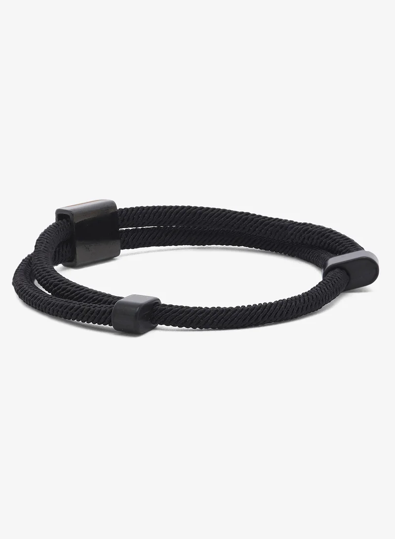 Seventy Five Braided Rope Bracelet With Tree Of Life Charm